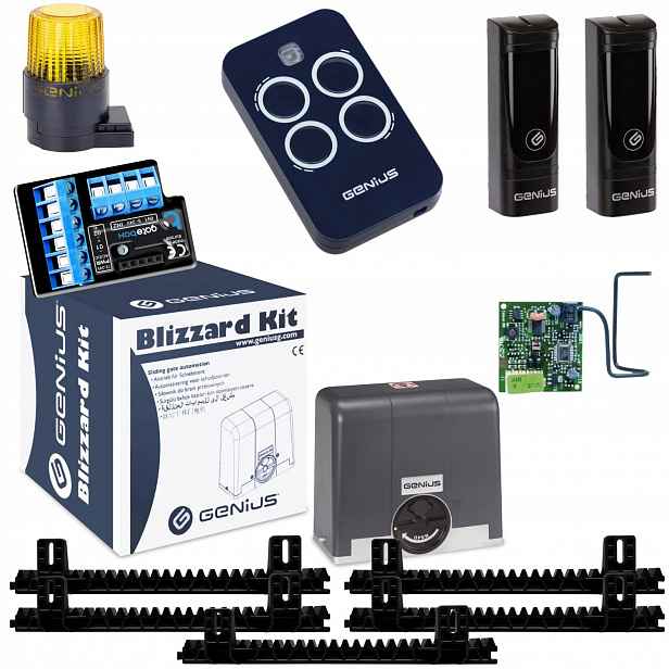 Genius BLIZZARD500+ Modul WiFi Lampa+ Lišta+ Pilot pohon posuvné brány