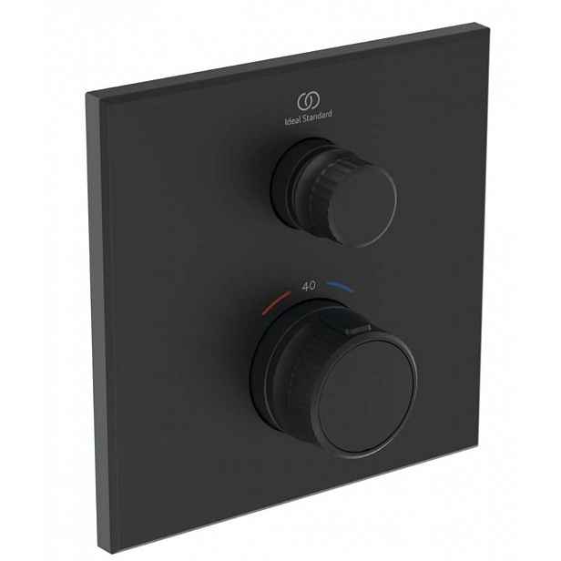 Ideal Standard CeraTherm Navigo - Termostatická sprchová baterie pod omítku, hedvábná černá A7301XG