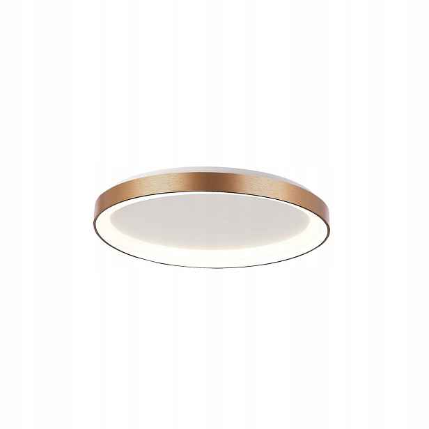 Vico, Moderní, zlatý, kulatý stropní svítidlo Led, 3000K+4000K, 38W, 3100LM 48 cm