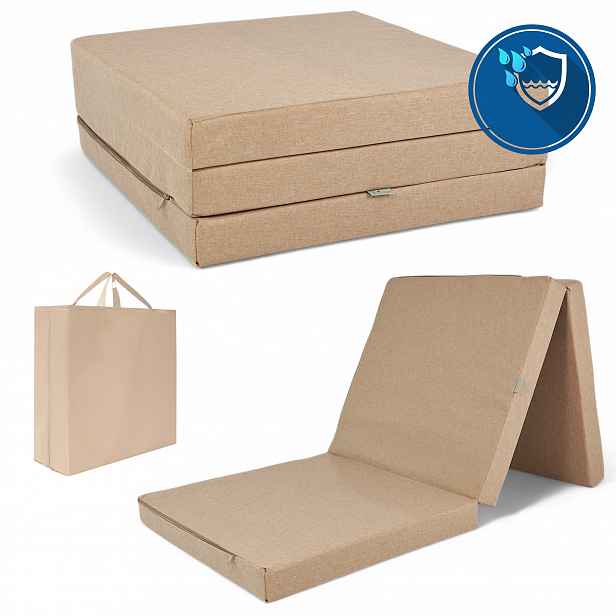 Matrace Voděodolný Skládací Camping Rozkládací Oxford 180x65x7