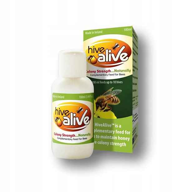 HiveAlive 100 ml Krmná směs pro rozvoj posílení rodin a včel