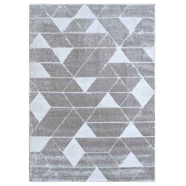 Kusový koberec Aurora 11 Grey, 60x110, šedá, kancelář, Angel Carpet