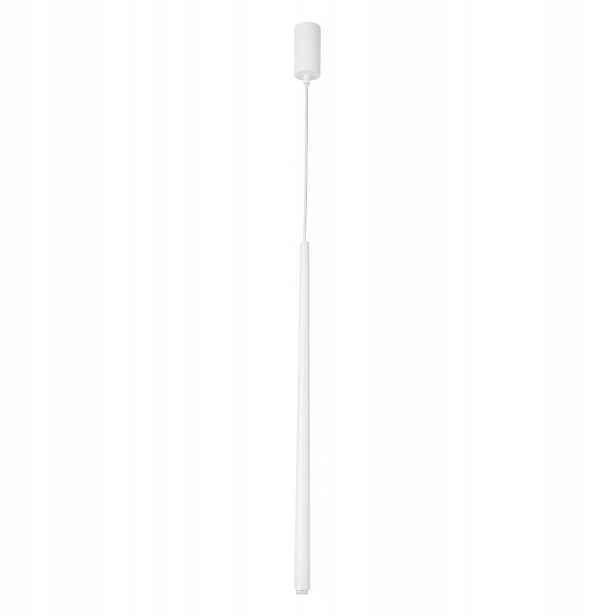 Závěsná Lampa Sigma Sopel G9 25W Bílý kovový kužel do obývacího pokoje