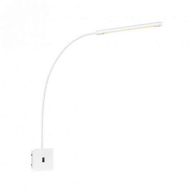 Bílé nástěnné svítidlo Markslöjd Antenna 1L
