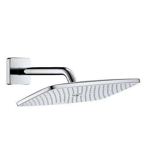Hlavová sprcha Hansgrohe Raindance E na stěnu včetně sprchového ramena chrom 27376000