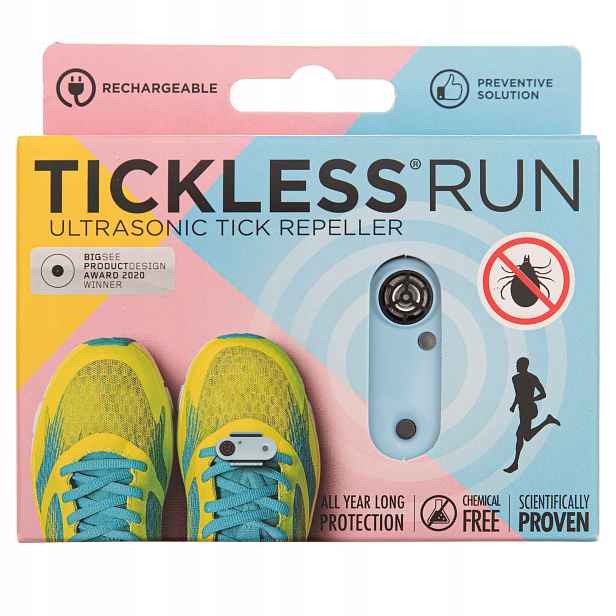 Ochranné zařízení proti klíšťatům pro běžce Tickless Run