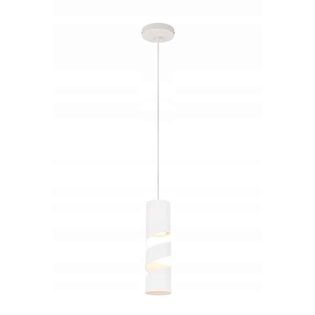 Trio Závěsná lampa Bílá Stream GU10 10W do kuchyně stmívatelná IP20