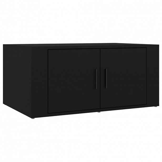 vidaXL Konferenční stolek černý 80 x 50 x 36 cm kompozitní dřevo