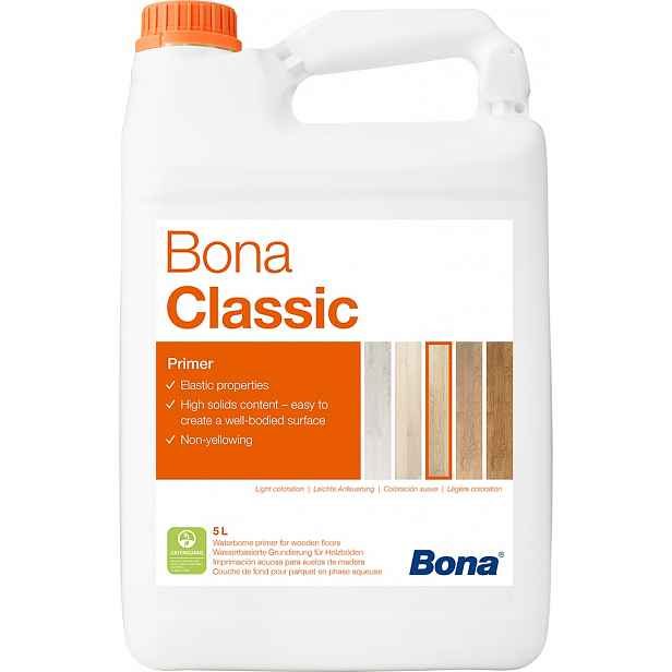 Bona Classic Primer 5L podkladový vodní lak na dřevěné podlahy