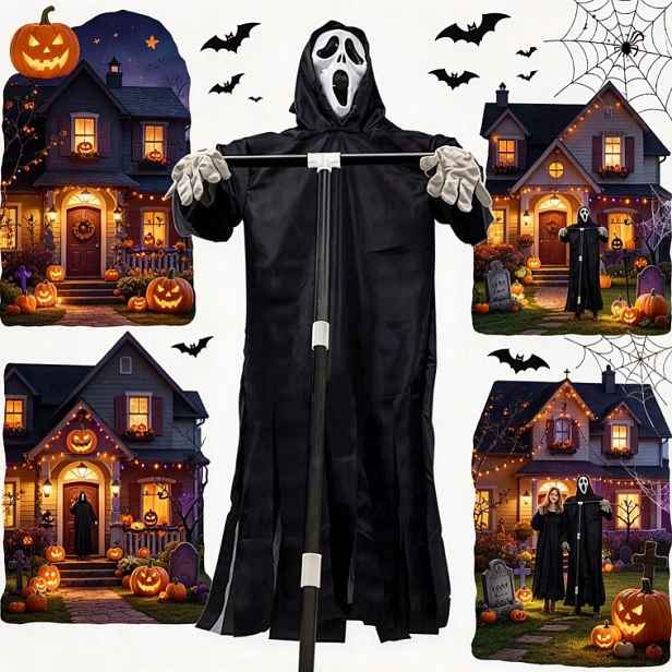 Duchové, Šaty, Strašák, Halloweenský Křik.