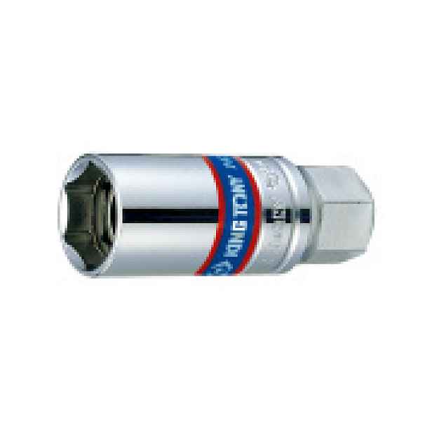 Hlavice nástrčná s magnetem na zapalovací svíčky King Tony 3/8 CrV 6 hran, 21mm 366521