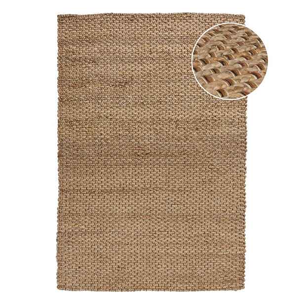 Jutový koberec v přírodní barvě 160x230 cm Sol – Flair Rugs