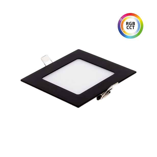 LED panel 24V 9W RGBCCT 24HB9 čtverec