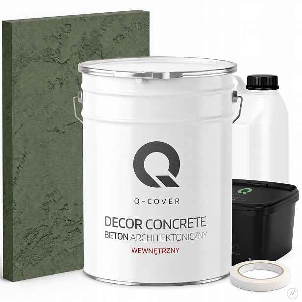 Architektonický Vnitřní Beton Set Zelený Tmavý F466 19kg 10m2
