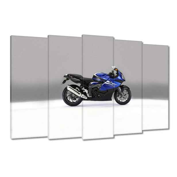 Obrazy 150x95 Modré Bmw K1300S Moto