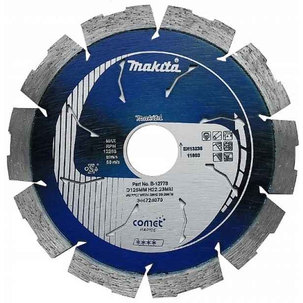 Diamantový Kotouč Comet Na Betonu 125X22 B-12778