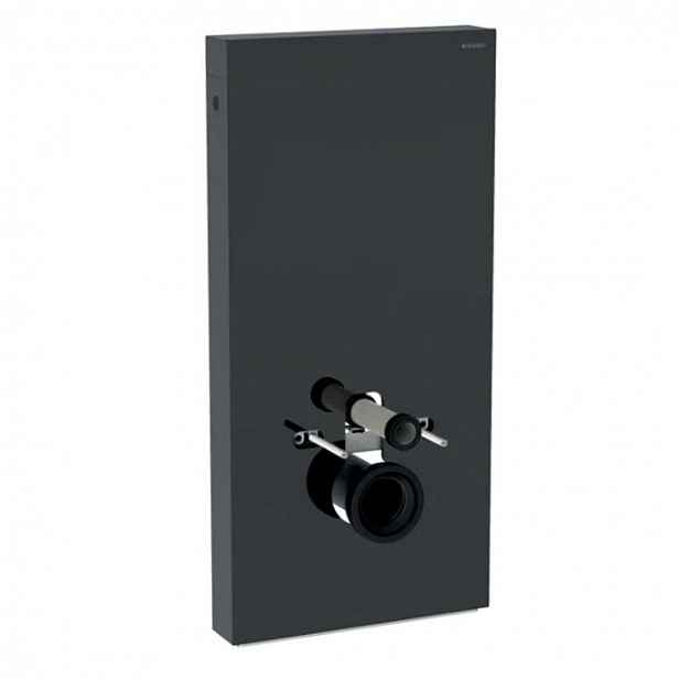 Geberit Monolith - Sanitární modul pro závěsné WC, 101 cm, spodní přívod vody, lávová 131.021.JK.5