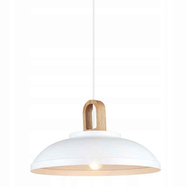 Závěsná lampa Lustr Stropní Svítidlo Danito Bílá E27 40W Modifikovatelná Italux