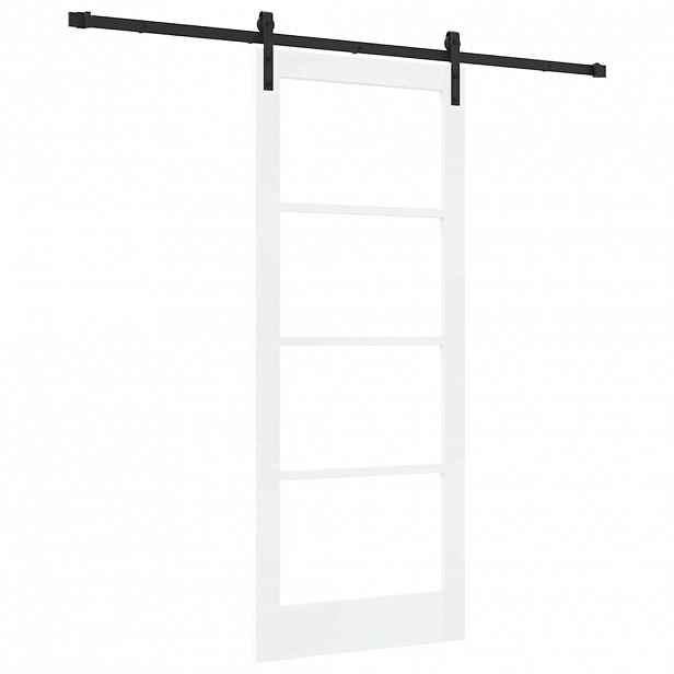 vidaXL Posuvné dveře ORKDAL Bílá 83 x 202 cm