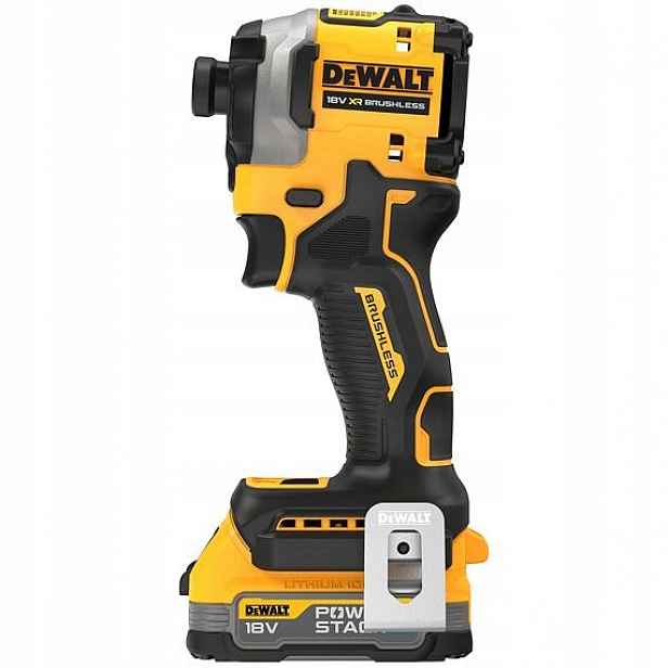 DeWalt DCF850E1T aku rázový utahovák 18V/1*1,7Ah, nabíječka, 205Nm, 1/4",