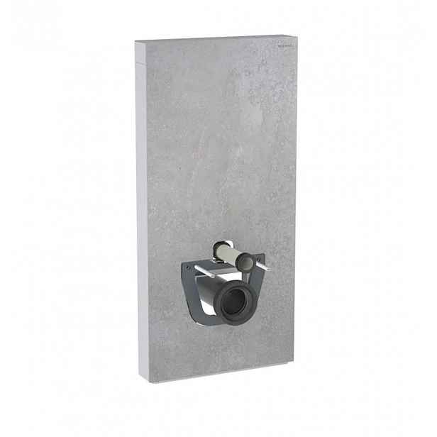 Geberit Monolith - Sanitární modul pro závěsné WC, 101 cm, spodní přívod vody, vzhled betonu 131.021.JV.5