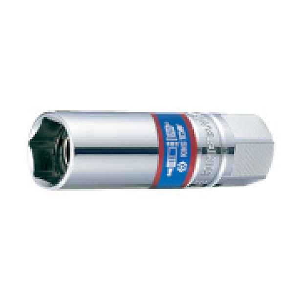 Hlavice nástrčná s magnetem na zapalovací svíčky King Tony 3/8 CrV 6 hran, 16mm 366516