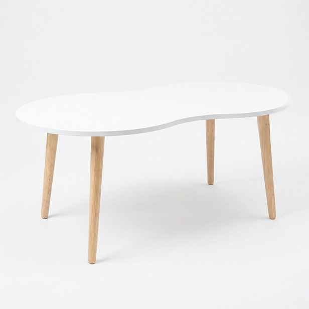 MID.YOU KONFERENČNÍ STOLEK, bílá, medový dub, dřevo, kompozitní dřevo, 90/50/42 cm