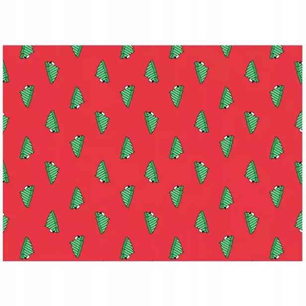 Papírové podložky „Christmas Trees“ 31 x 43 cm 500 ks