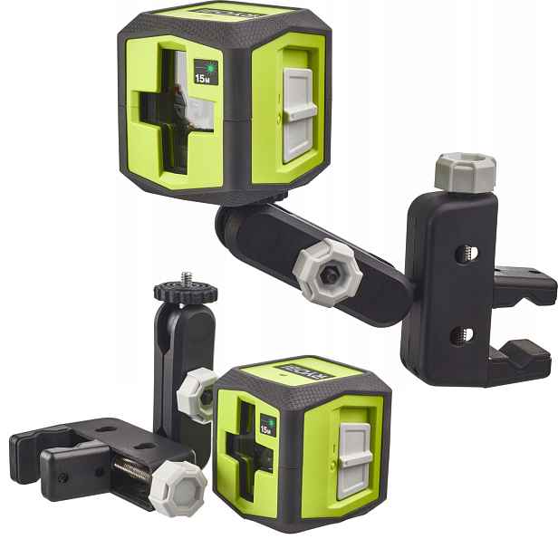 Ryobi Laserová vodováha Křížový laser RBCLLG1 zelený
