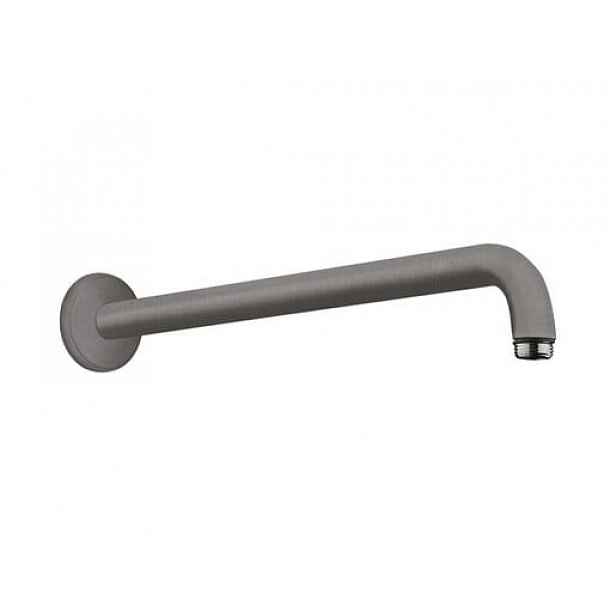 Sprchové rameno Hansgrohe na stěnu kartáčovaný černý chrom 27413340