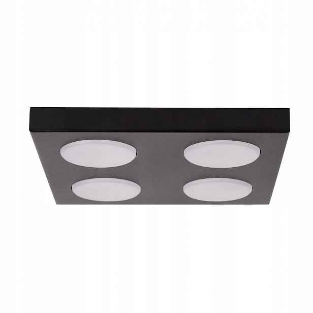 Stropní svítidlo Hero Černý Kov 4 Zdroje GX53 Vyměnitelné Sigma Lighting 3 cm