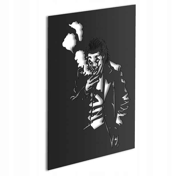 Dřevěný 3D obraz DC Joker Nástěnná Dekorace Dárek