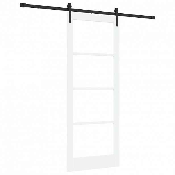 vidaXL Posuvné dveře ORKDAL Bílá 83 x 211 cm