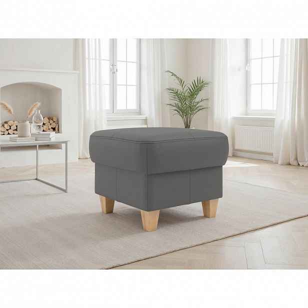 Sit & More TABURET, kůže, 58/48/58 cm