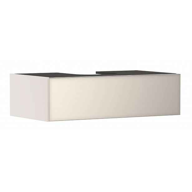 Hansgrohe Xevolos E - Umyvadlová skříňka, 28x98x55 cm, 1 zásuvka, matná béžová/metalická béžová 54314790