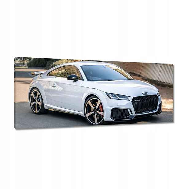 Obrazy 100x40 Bílé Audi Quattro Tt Rs
