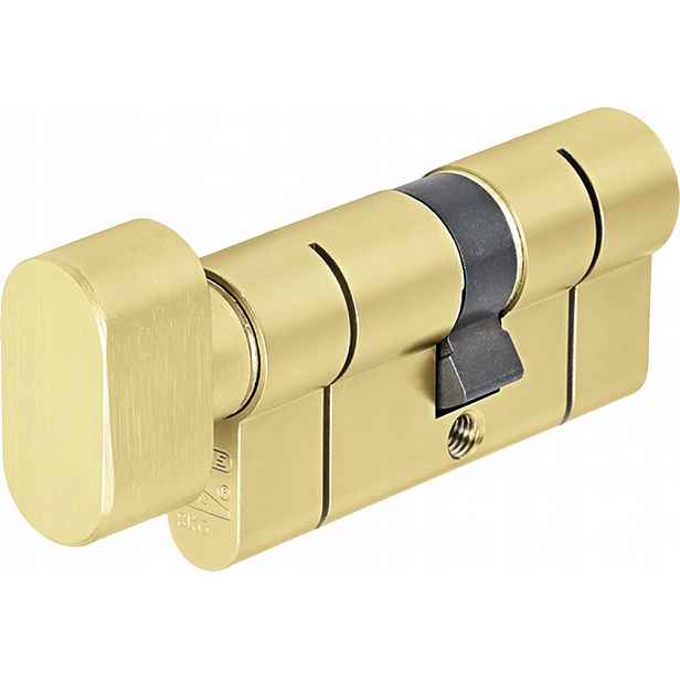 Vložka Abus KD10MM 35/55G mosaz s knoflíkem