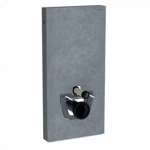 Geberit Monolith - Sanitární modul pro závěsné WC, 101 cm, boční přívod vody, vzhled břidlice 131.022.00.5