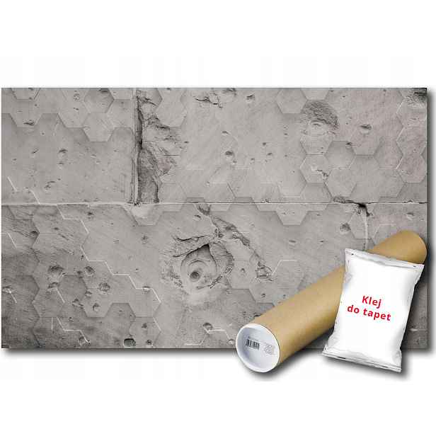 Vinylová Fototapeta Surový Beton Stěna Zeď Šedá Imitace 368x254