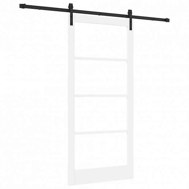 vidaXL Posuvné dveře ORKDAL Bílá 93 x 202 cm