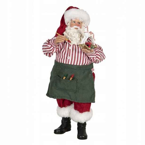 Vánoce dekorace santa s koníkem