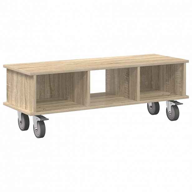 vidaXL Televizní stojan 100 x 35 x 35 cm Sonoma dub Kompozitní dřevo