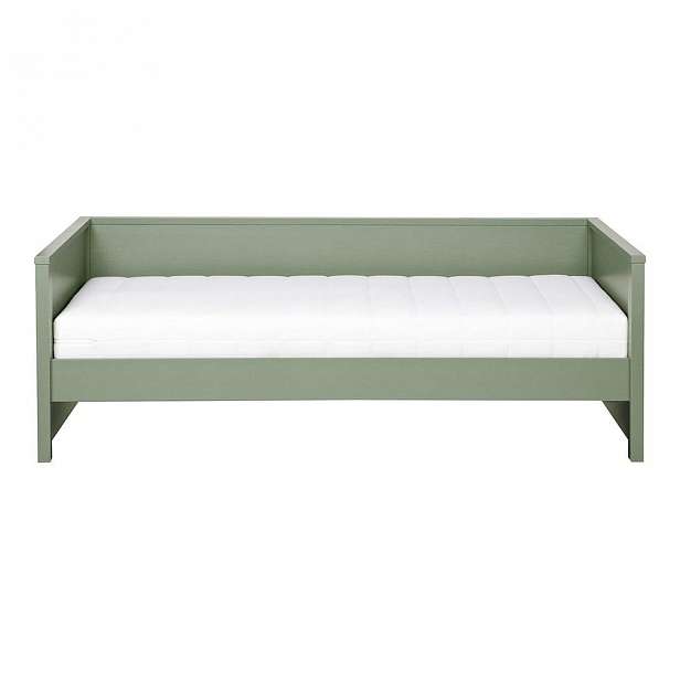 Zelená postel/sofa WOOOD Nikki, 200 x 90 cm