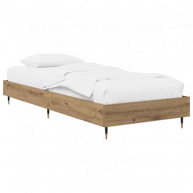vidaXL Rám postele Dub artisan 80 x 200 cm Kompozitní dřevo