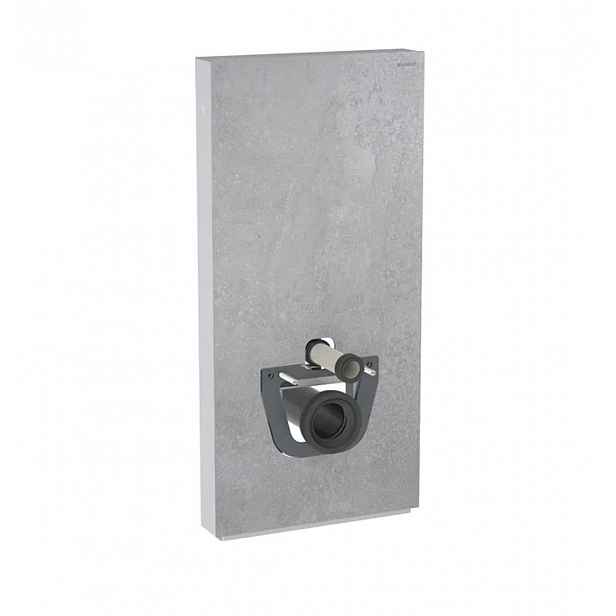Geberit Monolith - Sanitární modul pro závěsné WC, 101 cm, boční přívod vody, vzhled betonu 131.022.JV.5