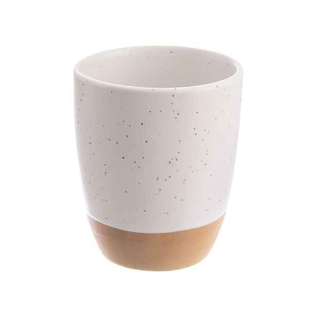 Krémové keramické šálky v sadě 6 ks na espresso 90 ml Statek – Orion