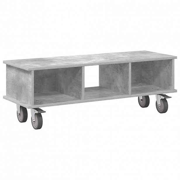 vidaXL Televizní stojan 100 x 35 x 35 cm Betonově šedá