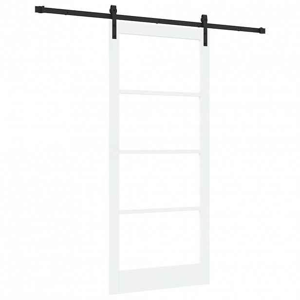 vidaXL Posuvné dveře ORKDAL Bílá 93 x 211 cm