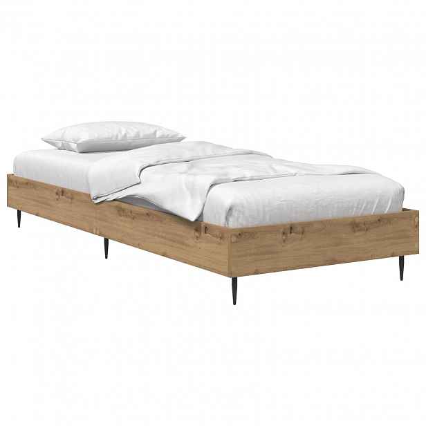 vidaXL Rám postele Dub artisan 80 x 200 cm Kompozitní dřevo