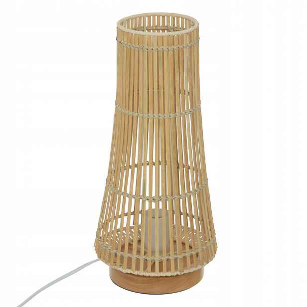 Bambusová stolní lampa Mahe, 38 cm